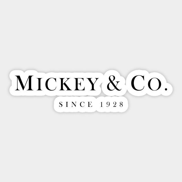 Mickey & Co. Sticker by JustJess